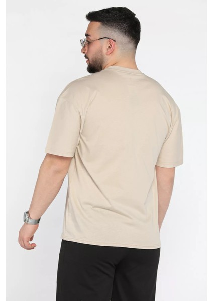 Baskılı Oversize Erkek Tişört P-00015837 modelleri
