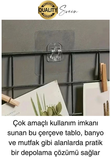 6 Ad. Ekstra Güçlü Kendinden Yapışkanlı Iz Bırakmaz Suya Dayanıklı Banyo Rafı Tablo Ayna Askı Kanca modelleri