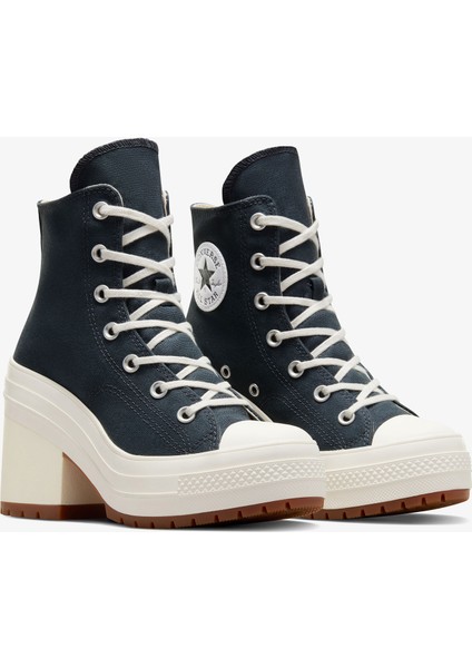 Chuck 70 De Luxe Heel Unisex Lacivert Platform Sneaker.002 fiyatları