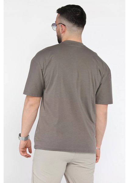 Baskılı Oversize Erkek Tişört P-00015837 modelleri