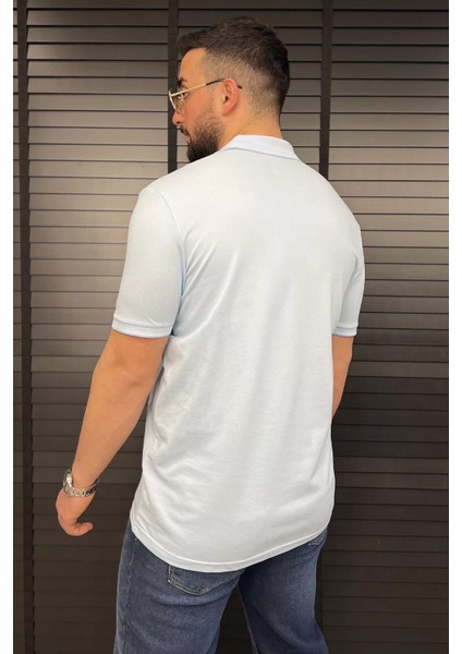 Yarım Fermuarlı Polo Yaka Erkek Tişört P-00015838 fırsatları