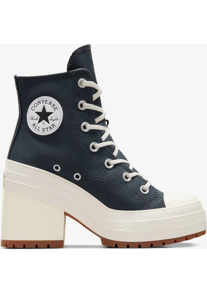 Chuck 70 De Luxe Heel Unisex Lacivert Platform Sneaker.002