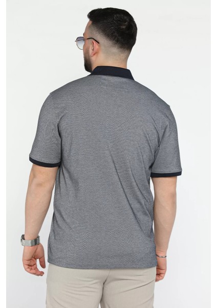 Erkek Polo Yaka Tek Cepli Desenli Tişört P-00015832 modelleri
