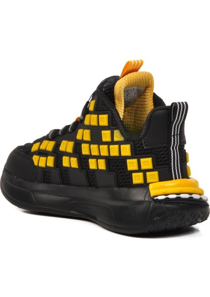 Sarı Misina Bağcıklı Bilek Boy Erkek Çocuk Sneaker 1974 F fırsatları