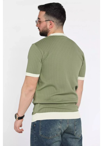 Bisiklet Yaka Erkek Tişört P-00015580 modelleri