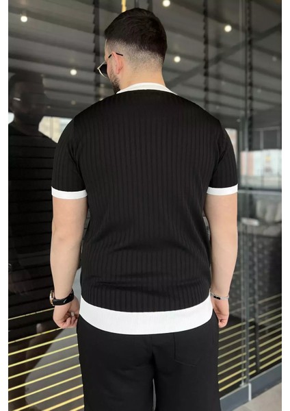 Bisiklet Yaka Erkek Tişört P-00015580 modelleri