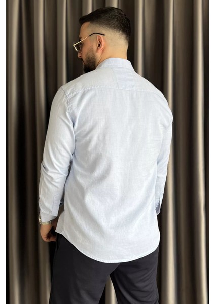 Tek Cepli Çıtçıtlı Erkek Uzun Kol Gömlek P-00015571 modelleri
