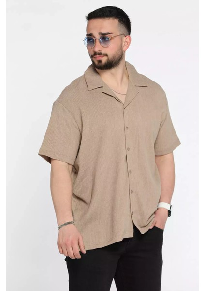 Apaş Yaka Kısa Kol Erkek Gömlek P-00015577 fiyatları