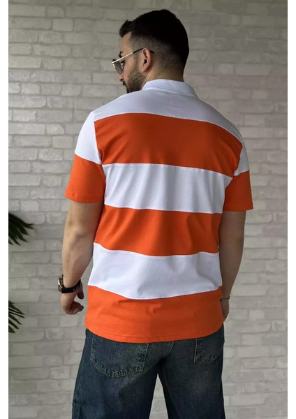 Polo Yaka Yarım Fermuarlı Erkek Tişört P-00015558 modelleri