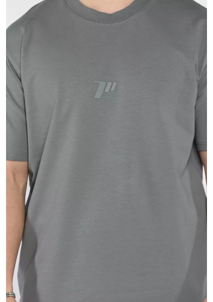 Erkek Bisiklet Yaka Baskılı Tişört P-00015559 fırsatları