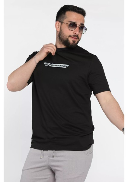 Erkek Ön Baskılı Bisiklet Yaka Tişört P-00015560 fiyatları