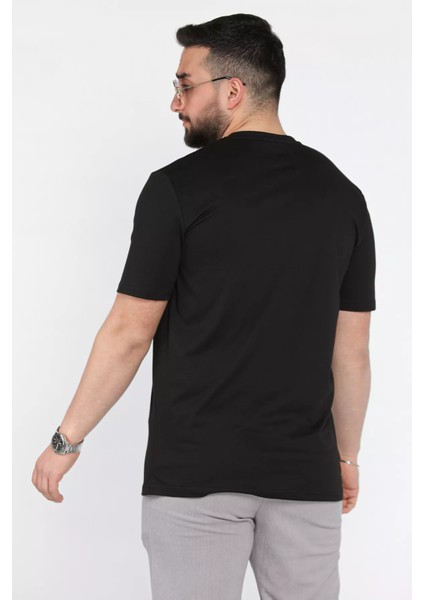 Erkek Ön Baskılı Bisiklet Yaka Tişört P-00015560 modelleri