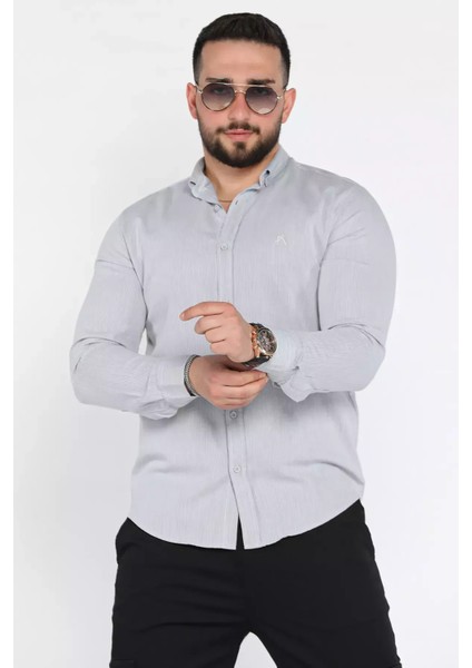 Erkek Cepsiz Uzun Kol Gömlek P-00015566
