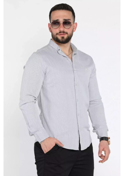 Erkek Cepsiz Uzun Kol Gömlek P-00015566 fiyatları