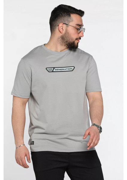 Erkek Ön Baskılı Bisiklet Yaka Tişört P-00015560 fiyatları