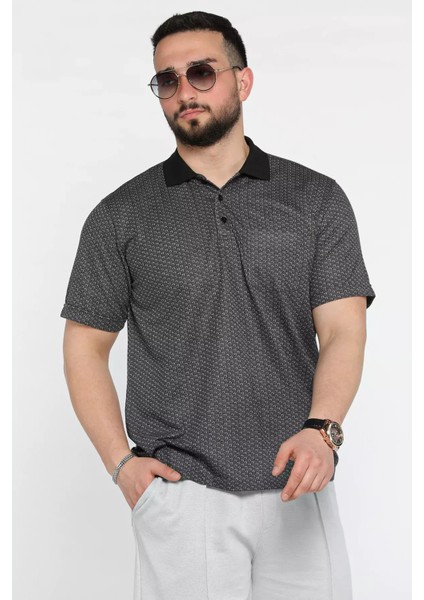 Erkek Tek Cepli Polo Yaka Desenli Tişört P-00015572 fiyatları