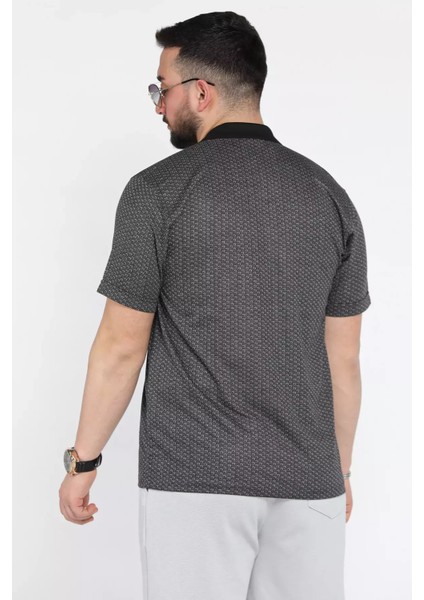 Erkek Tek Cepli Polo Yaka Desenli Tişört P-00015572 modelleri