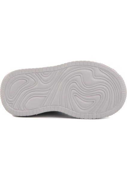 Beyaz Gümüş Cırtlı Unisex Çocuk Spor Ayakkabı 1603 B indirimleri