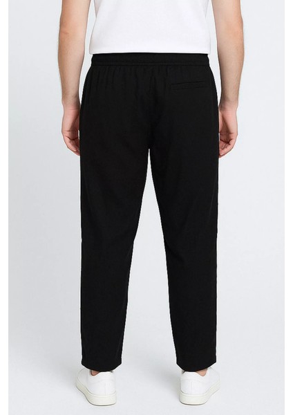 Erkek Bel Bağlamalı Keten Jogger Pantolon P-00015551 fiyatları