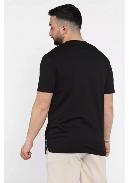 Bisiklet Yaka Basic Erkek Tişört P-00015549 modelleri