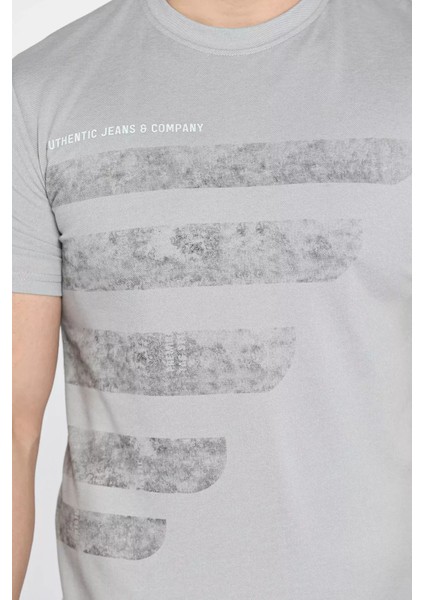 Baskılı Erkek Tişört P-00015550 fırsatları