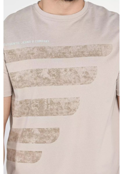 Baskılı Erkek Tişört P-00015550 fırsatları