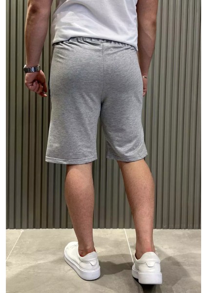 Erkek Bel Bağcıklı Cepli Fermuar Detaylı Şort P-00015308 modelleri