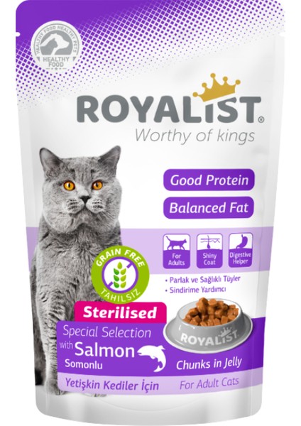 Sterilised Kedi Yaş Maması 85 gr x 12 Adet