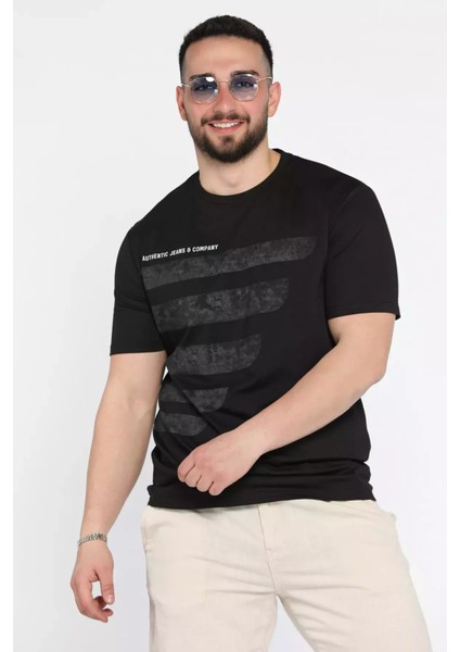 Baskılı Erkek Tişört P-00015550
