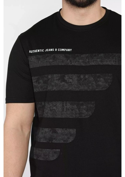 Baskılı Erkek Tişört P-00015550 fırsatları