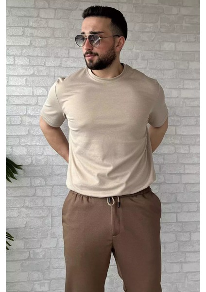 Bisiklet Yaka Basic Erkek Tişört P-00015549 fiyatları