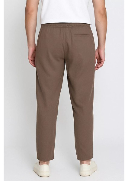 Erkek Bel Bağlamalı Keten Jogger Pantolon P-00015551 fiyatları