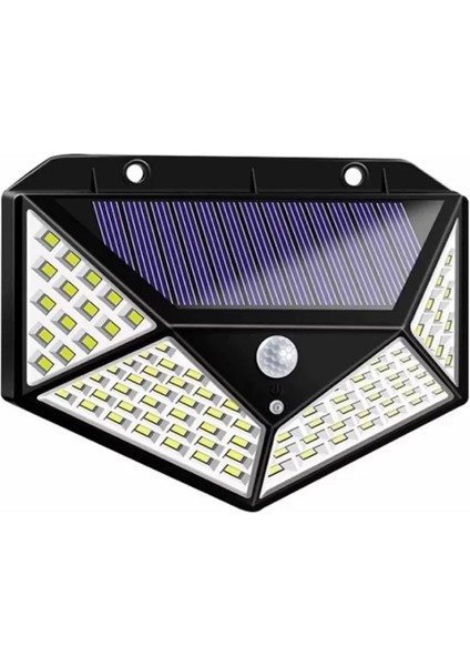 Solar Hareket Sensörlü Du Lambası 100 Led Mz-303