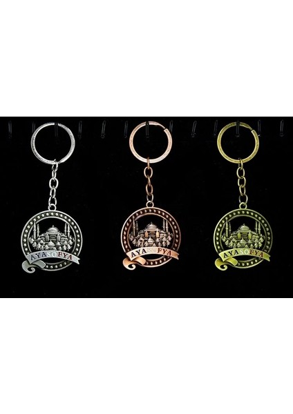 Metal Ayasofya Anahtarlık ALK2205
