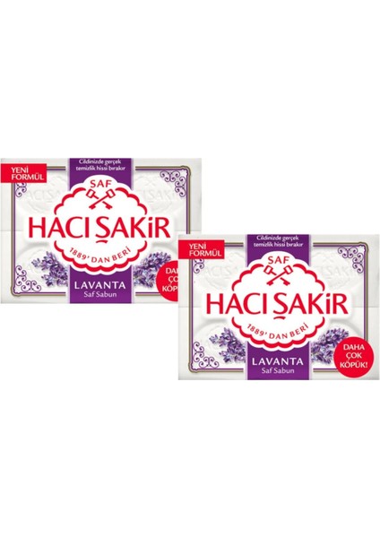 Katı Sabun Lavanta 4*150 gr 2 Adet