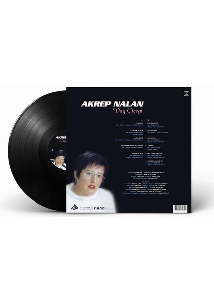 Akrep Nalan - Dağ Çiçeği (Plak)