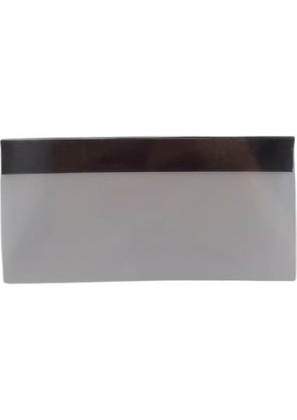 Mıknatıslı Etiketi, 10X5 cm Pvc Şeffaf Etiketi, 25 Adet Mıknatıslı Şeffaf Etiket