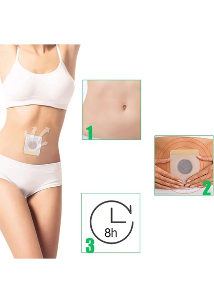 Slim Patch Göbek Bandı 30 Adet Zayıflama Bandı Iştah Kesici