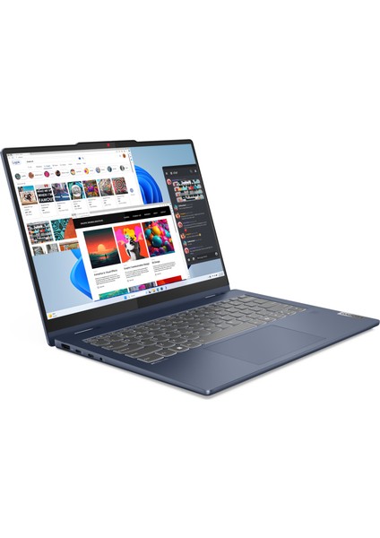 Ideapad Slim 5 Intel Core I5 13420H 16GB Ram 512GB SSD Fdos 14" Wuxga IPS Dokunmatik Bilgisayar 83KX004FTR + Taşınabilir Bilgisayar Elektropasaj Çanta