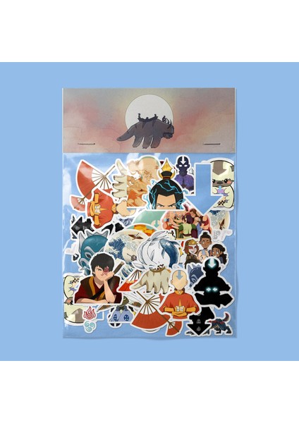 Avatar Sticker Paketi -Bullet Journal - Ajanda - Planner - Defter - Laptop Etiket Çıkartma Çok Renkli 10 x 15 Paket Boyutu 3 x 5 cm Stickerlar Paket Içeriği 25 Adet Dadi Ramba