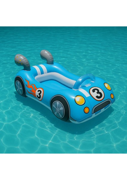 Sharky Splash-Air Fly-Aqua Drift- Eğlenceli,renkli Çocuk Deniz Botu (107X117X119 Cm)