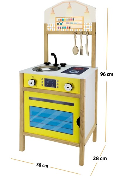Ahşap Oyuncak Çocuk Mutfak Seti - T1018
