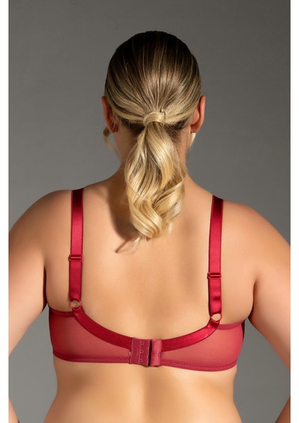 Bordo Kadın Dantelli Desteksiz Sütyen fırsatları