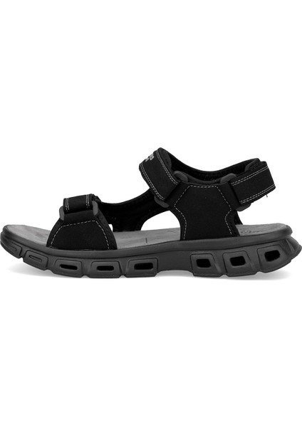 101983817 5m 236810N 5fx Erkek Düz Sandalet Siyah