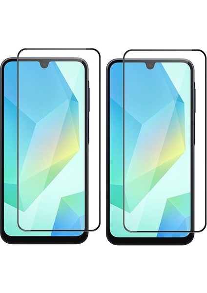 Samsung Galaxy A06 Uyumlu Warrior Hardness Strong Temperli Cam Ekran Koruyucu 2 Adet