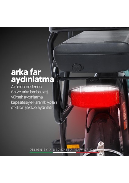 Strada E-Rapido 20 Jant Folding Elektrikli Bisiklet