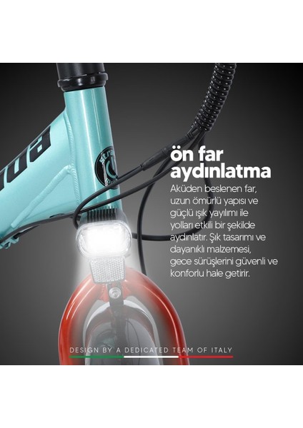 Strada E-Rapido 20 Jant Folding Elektrikli Bisiklet