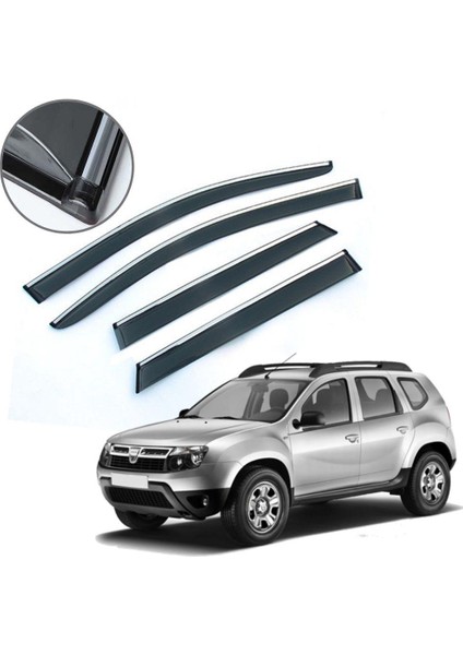 Dacia Duster Krom Çıtalı Cam Rüzgarlığı 2010-2017