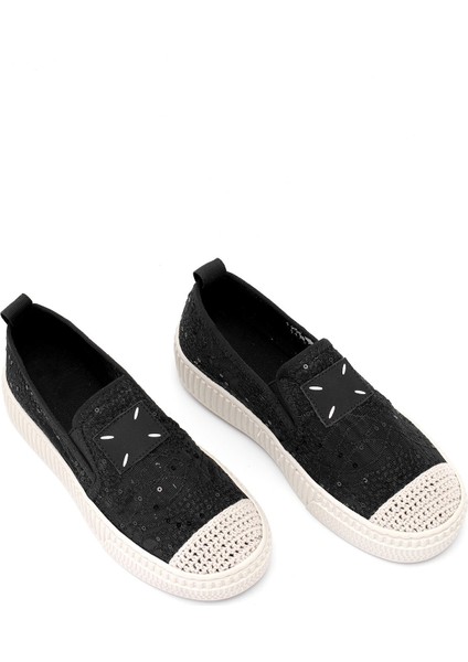 Elit FLS009-02T Kadın Casual Ayakkabı Siyah