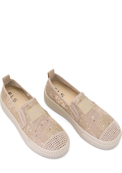 Elit FLS009-02T Kadın Casual Ayakkabı Ten modelleri